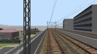 【Railsim2】阪急京都線9300系特急　高槻市 長岡天神