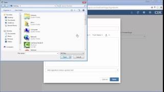 How to Create an HTML signature in Open Exchange Mail | ResellerClub Tutorial screenshot 3