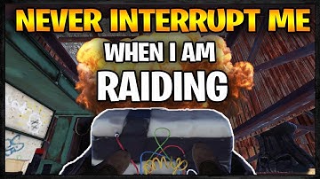 NEVER INTERRUPT ME WHEN I AM RAIDING | Rust Raid Diary 4