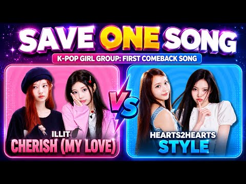 🩷 THE ART OF FIRST COMEBACK | 💿 SAVE ONE SONG - KPOP GIRL GROUP FIRST COMEBACK SONG 🎀