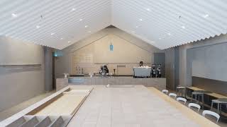 Blue Bottle Coffee Columbia Circle Cafe by Neri Hu