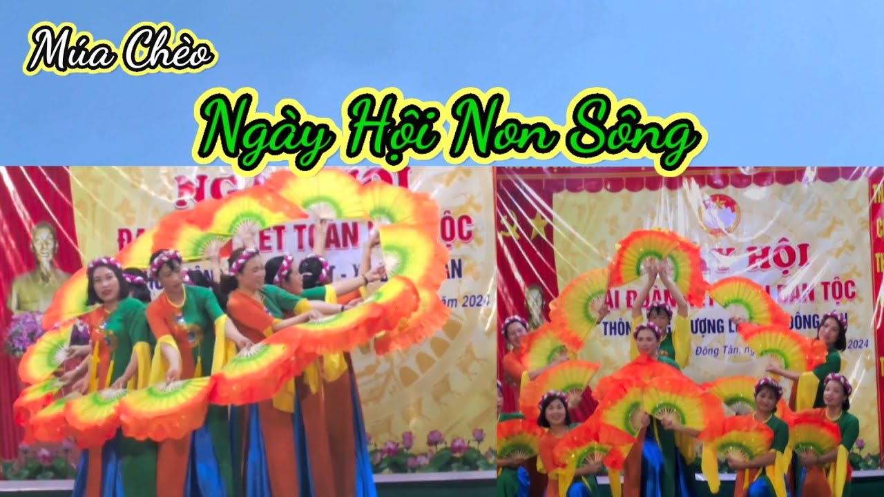 Múa Chèo - Ngày Hội Non Sông [ Đội văn nghệ Thôn  Đông Thượng Liệt]