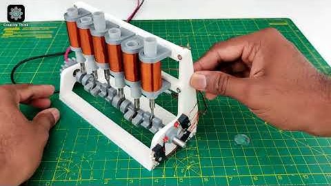 How To Make Inline Engine Using Six Cylinder