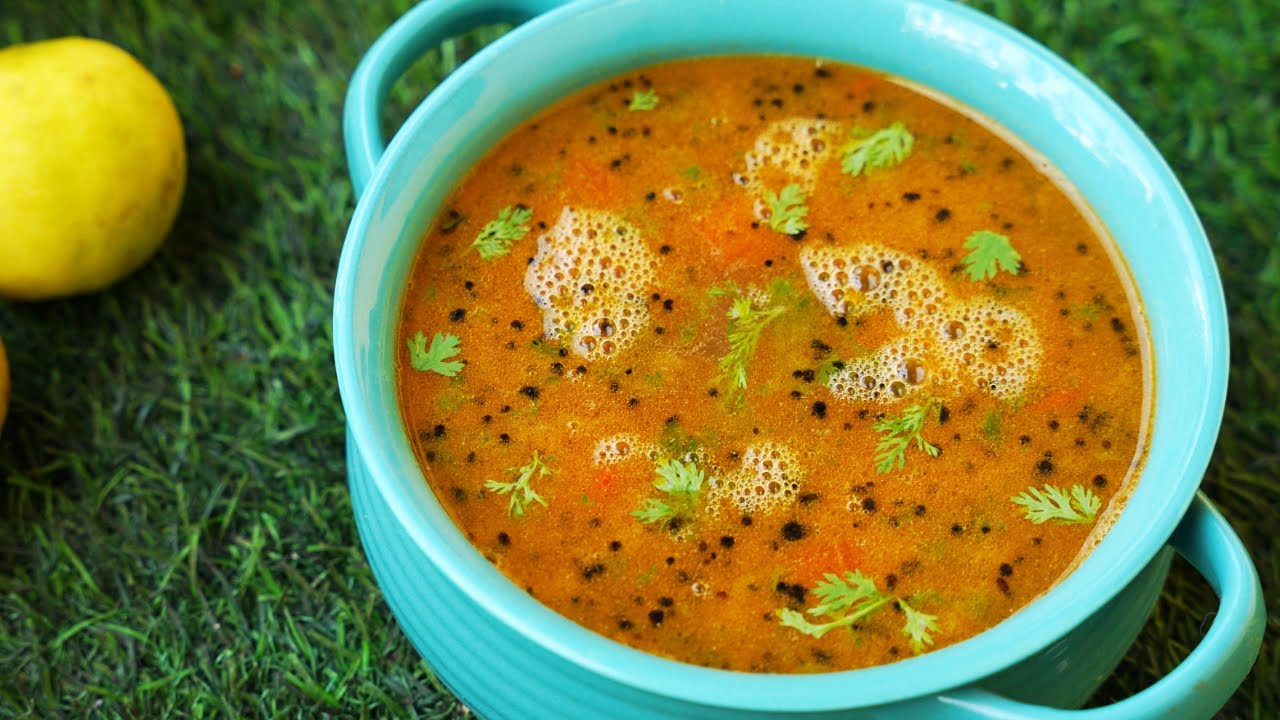 ಅದ್ಭುತ ರುಚಿಯ ನಿಂಬೆಹಣ್ಣಿನ ರಸಂ | How to make authentic lemon Rasam - YouTube