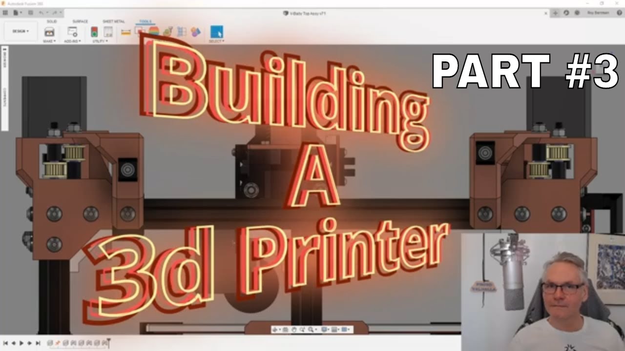 Build Your Own High Speed 3d Printer At Home | V-Baby Base Frame Part ...
