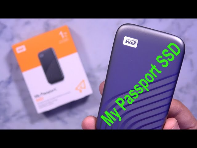 Western Digital WD My Passport SSD Review (Fast, Portable, Durable, Security)