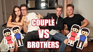 BROTHERS VS COUPLES | ft. Will, Arden & Conor