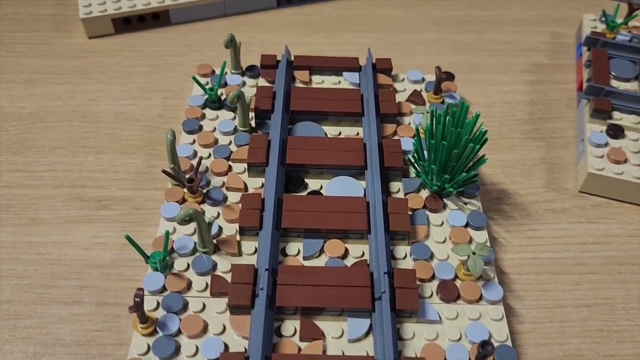 Lego Wild West Train Tracks