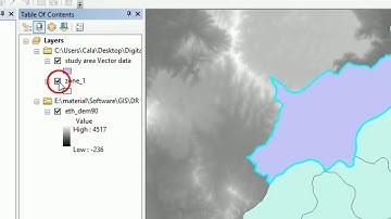 Extract by mask in GIS/create DEM for selected shape file