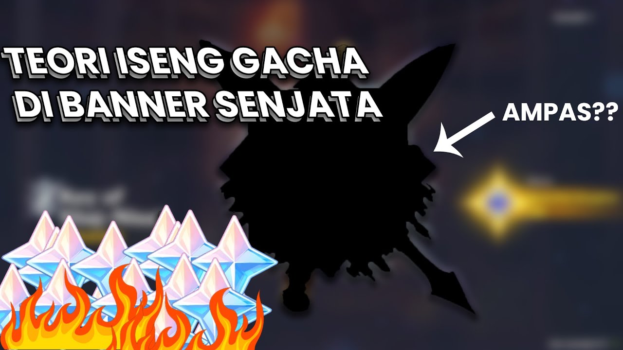 TEORI ISENG GACHA DI BANNER SENJATA GENSHIN WKWK | Genshin Impact ...