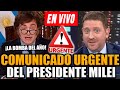 🔴 URGENTE COMUNICADO CON UN ANUNCIO BOMBA DE MILEI EN VIVO CON JONY VIALE | FRAN FIJAP