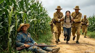 Anti-Japanese War Film! Soldiers Bully a Girl, Unaware a Hidden Hero in the Cornfield Strikes Back!