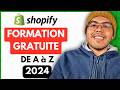 Comment crer une boutique shopify de a  z en 2024 formation gratuite dropshipping