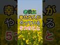 老後に幸せな人がやっている5つのこと　#名言 #雑学 #知恵 #開運
