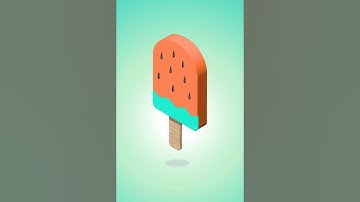 Ice cream-3D #adobeillustrator
