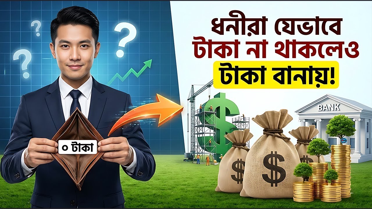 ধনীরা যেভাবে টাকা বানায় 💰 | Financial Freedom In Bangla 