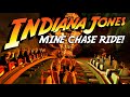 Indiana Jones / Temple of Doom!  Triple Wooden Roller Coaster Chase (POV)