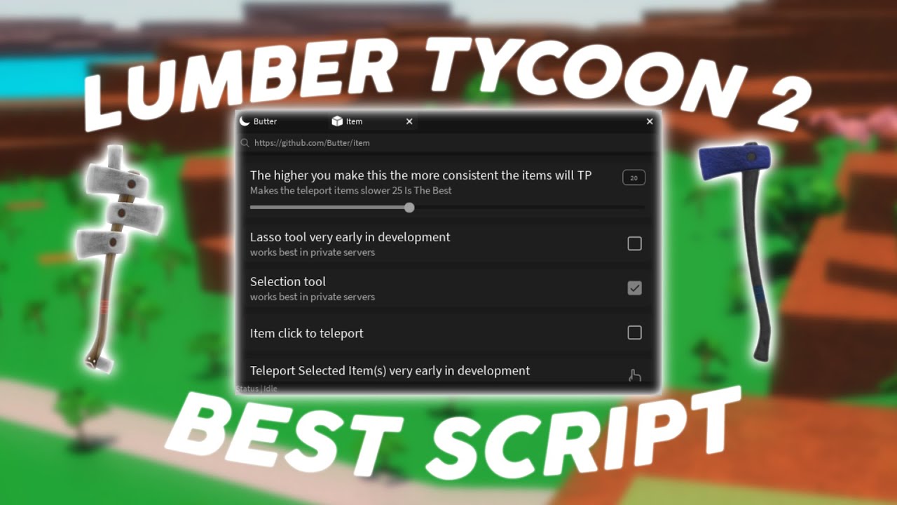 Скрипт lumber tycoon