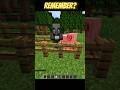 Remember This ?? 😶 #shorts #minecraft