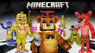 Minecraft x FNAF DLC - Full Gameplay Playthrough (Full Game)