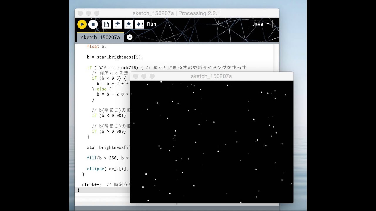 お星様コーディング [CodeIQ] - YouTube