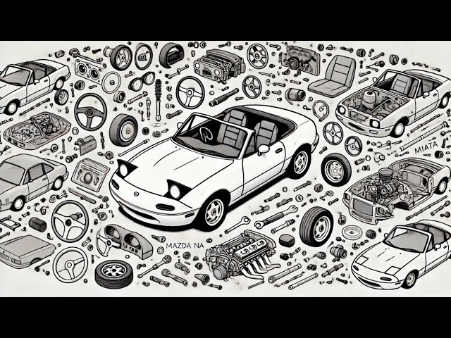 本要約】マツダ/ユーノスロードスター ライトウェイトスポーツカーの