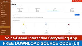 Voice Based Interactive Storytelling App screenshot 1