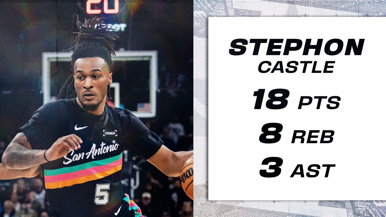 Stephon Castle Lights It Up in Austin for 18 PTS, 8 REB! - YouTube