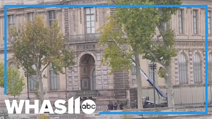 New Louvre heist video shows the moment jewel thieves escaped