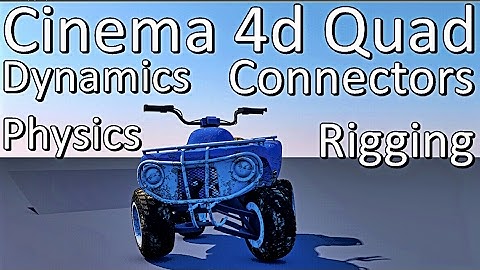 FAR CRY 3 QUAD BIKE RIGGING IN CINEMA 4D 🏍️ | DYNAMICS, MOTORS & XPRESSO TUTORIAL