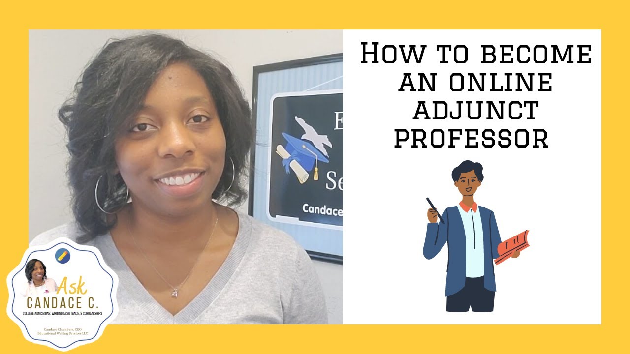 How Do I Become An Online Adjunct Professor?