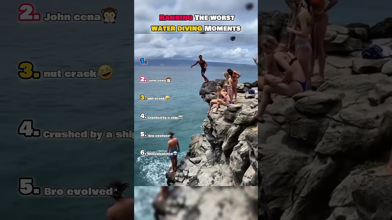 Ranking the WORST Water Diving Moments 🌊😬|