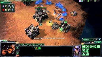 Protoss vs Terran: Strong Macro to HTs vs Tank/BC mix 1 of 2