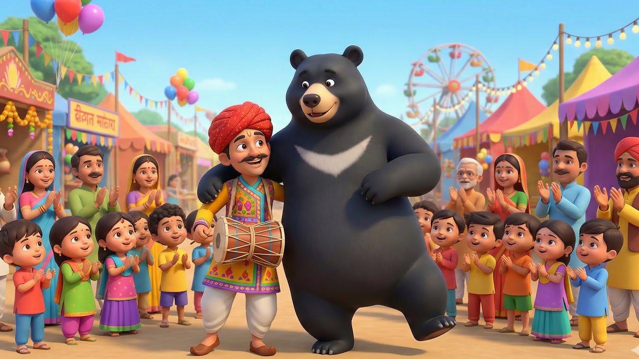 कालू मदारी आया | Kaalu Madari Aaya | Nursery Rhymes | Hindi Kids Songs | Lulloo Songs 