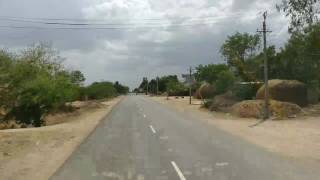 Road trip from Siruguppa to Sindanur-Karnataka : OnePlus 3T video recording
