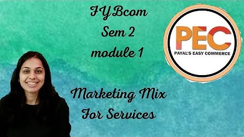 MARKETING MIX II FYBCOM  II SEM 2 II MODULE 1