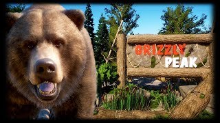 Grizzly Bear Habitat Speed Build (Part 1) | Planet Zoo Beta