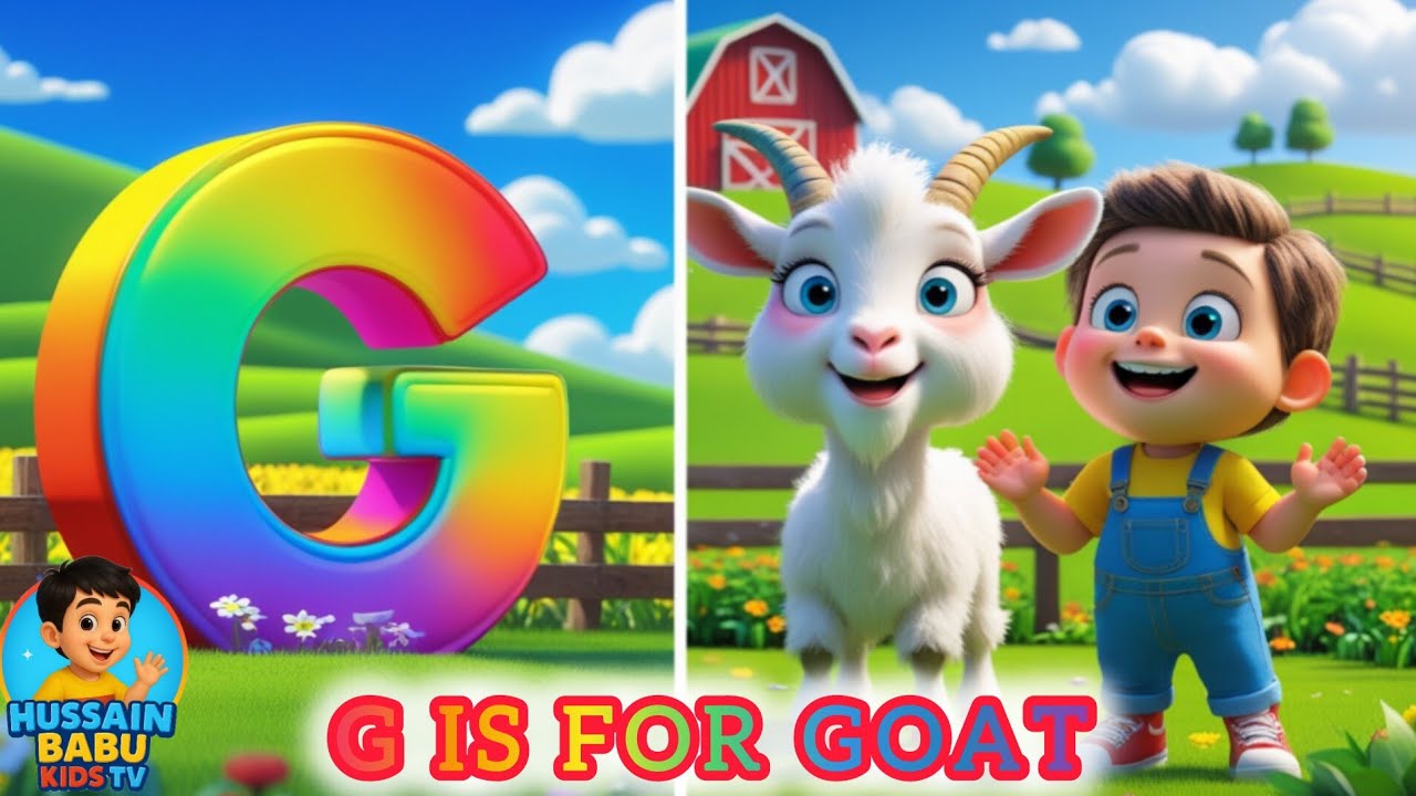 Learn the Letter G Song! Fun ABCs for Kids and Toddlers | ABC Song! 