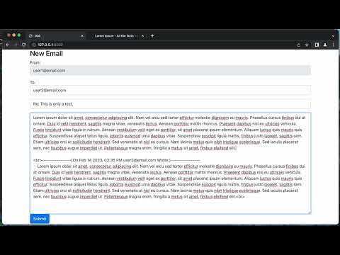CS50 Mail Project 3