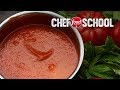 Make a Classic Marinara Sauce | Chef School