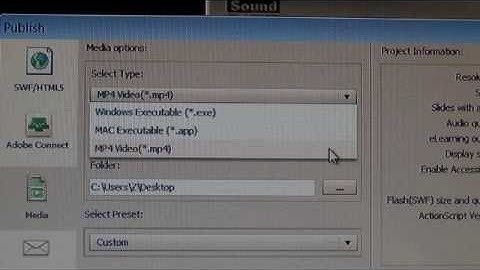 Adobe CAPTIVATE into VIDEO