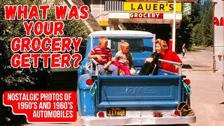 Family Grocery Getters! Look at Vintage Photos of Classic 1950s & 1960s Automobiles Cars and Trucks