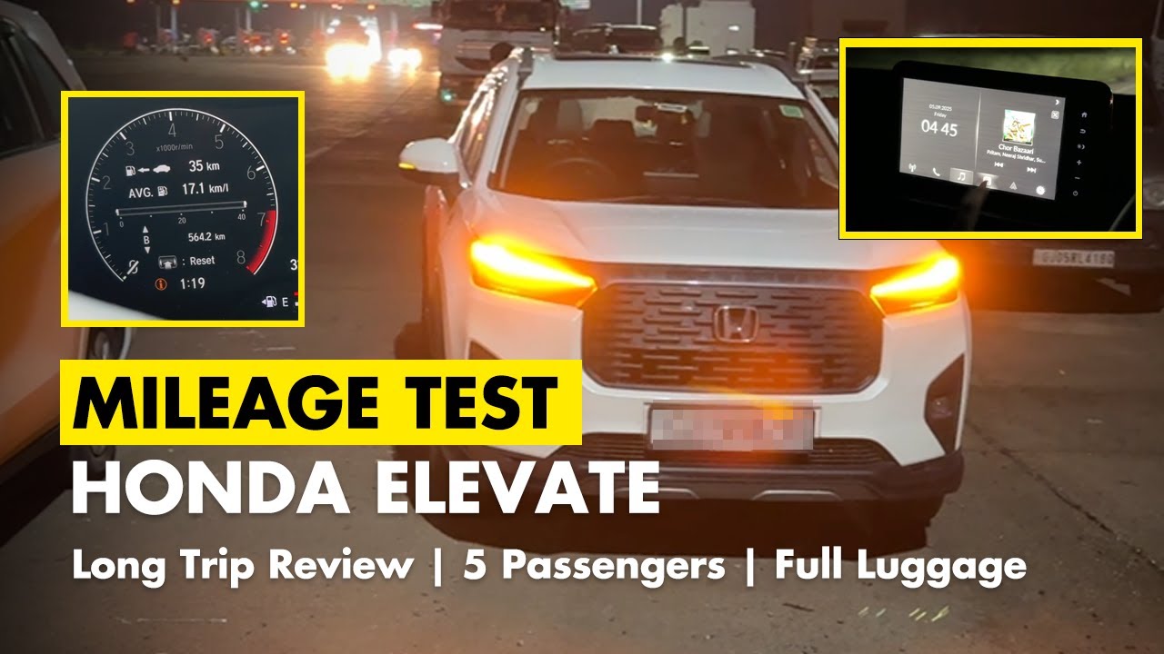 Honda Elevate कितना Mileage deti hai ? 🚗⛽| Long Trip Review ज़रूर देखें