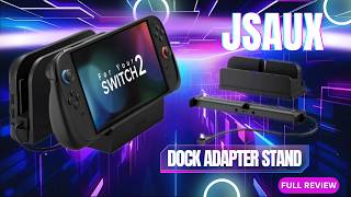 JSAUX Switch 2 Dock Adapter Stand Review: A Bulky Grip Case Docking Solution?