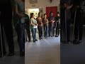 كورال فرقة سمر الموسيقى العربيه في أداء قطعتين القمر الأحمر ويل اخوتي هل فيكم من يسمع