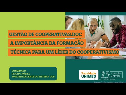 Gestão de Cooperativas.Doc - Episódio01: Renato Nóbile