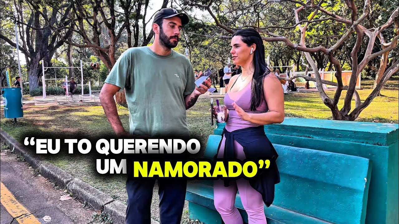 Entrevistei duas MULHERES SOLTEIRA no parque (a segunda vai ter surpreender) 