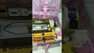 Hamper box 🎁☑️ #creatorreviews #shoppingvlog  #giftideas  #treatbox  #luckybag #happycraftershop