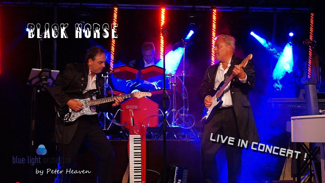 BLACK HORSE 🐴🐴❤️ live in Concert - Peter Heaven & Blue Light Orchestra - Happy Instrumental Music