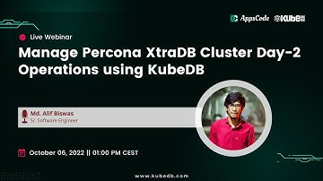 Manage Percona XtraDB Cluster Day-2 Operations using KubeDB